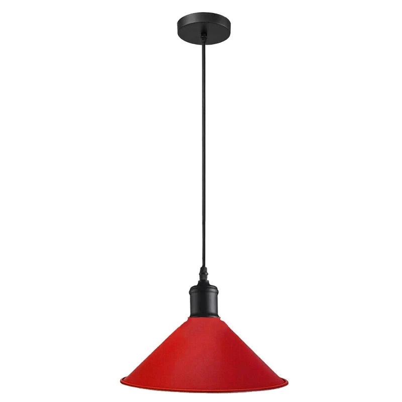 Rote Hängelampen home deko Deckenlampen E27| Ø 22cm~1593