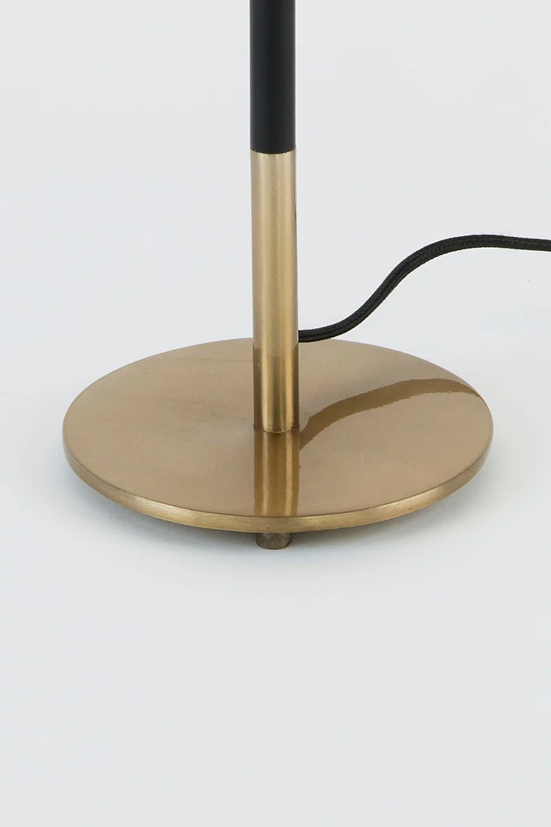 Tischlampe Enzio mit Schirm Rund Ø 27cm