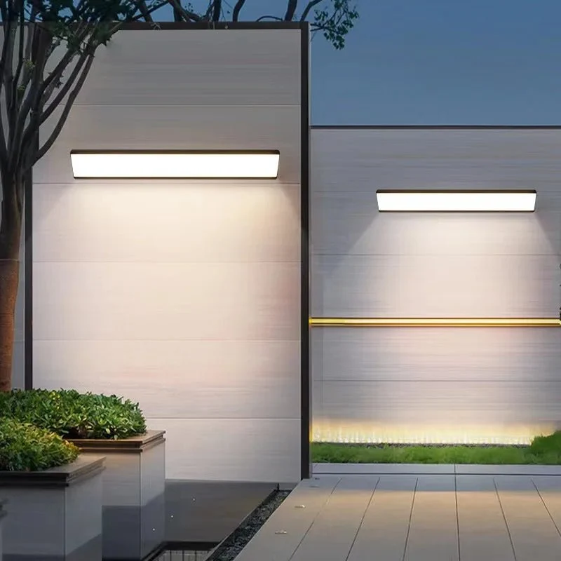Waterdichte LED Buitenwandlamp Aluminium 60cm 90cm Warm Wit Koud Wit Veranda Tuin Terras Verlichting | Sansoti