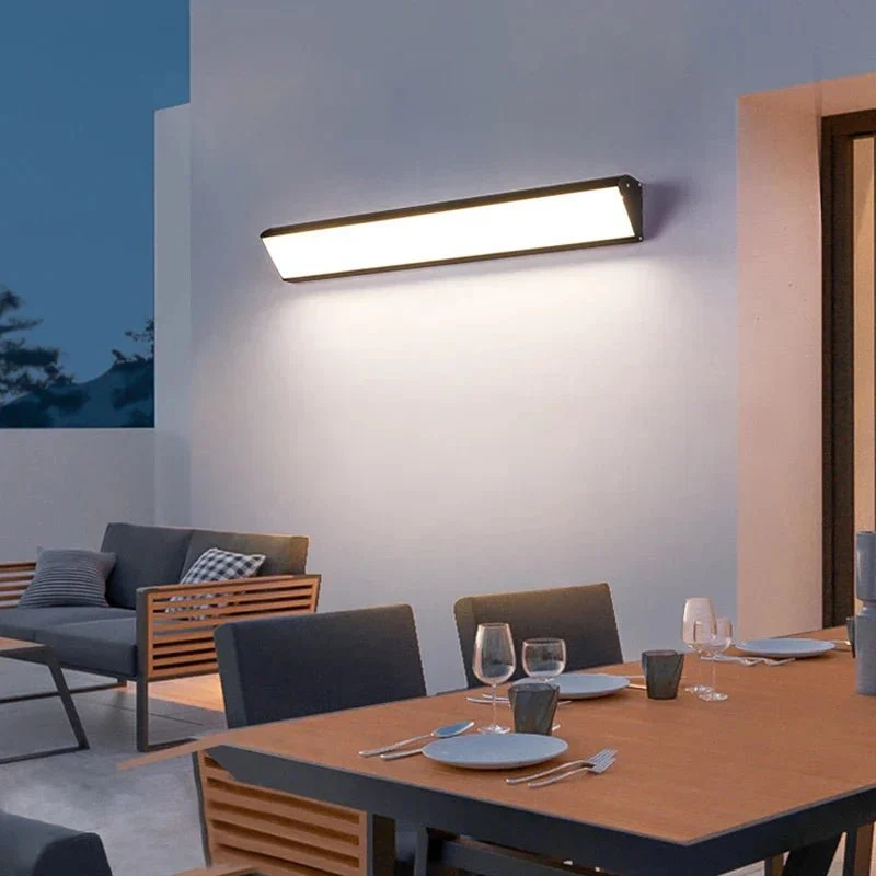 Waterdichte LED Buitenwandlamp Aluminium 60cm 90cm Warm Wit Koud Wit Veranda Tuin Terras Verlichting | Sansoti