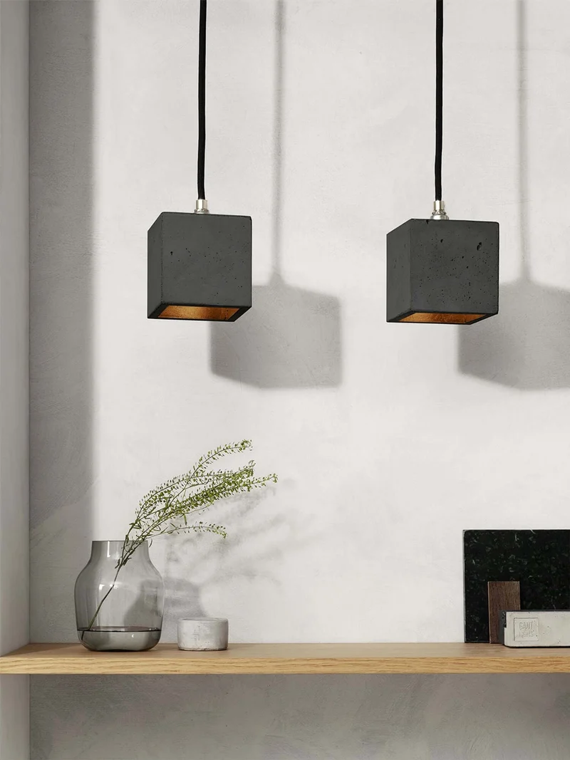 Gantlights B6 Hängelampe Beton