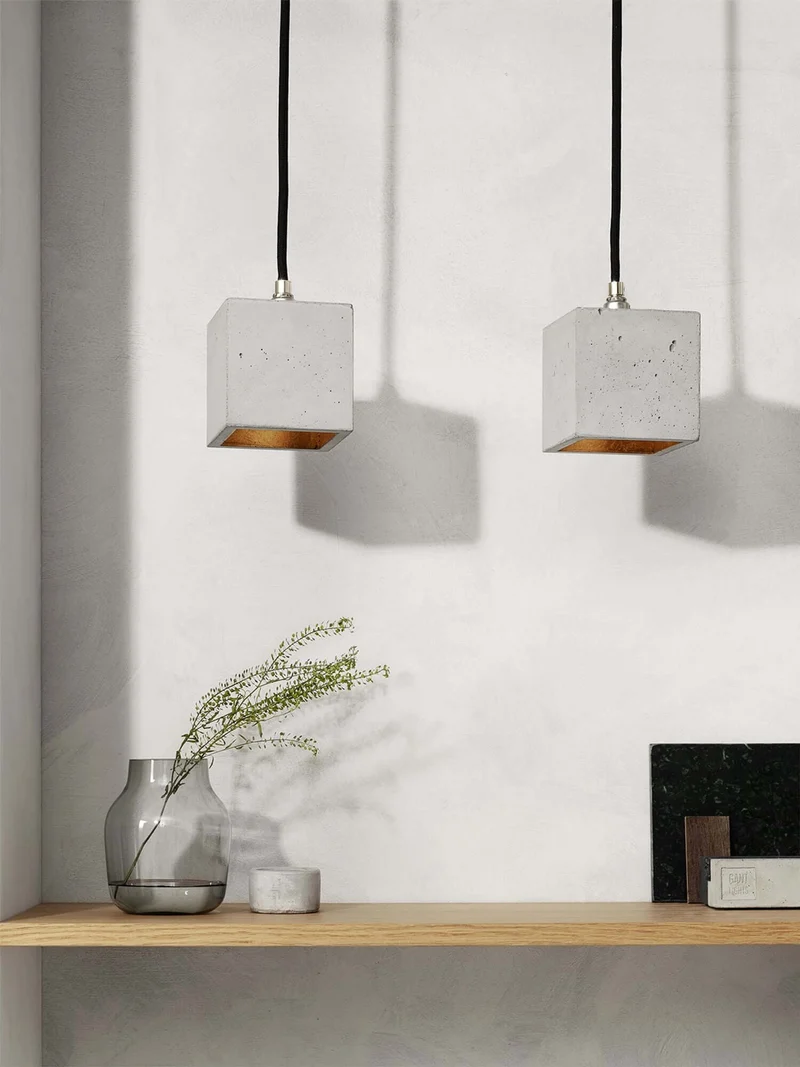 Gantlights B6 Hängelampe Beton