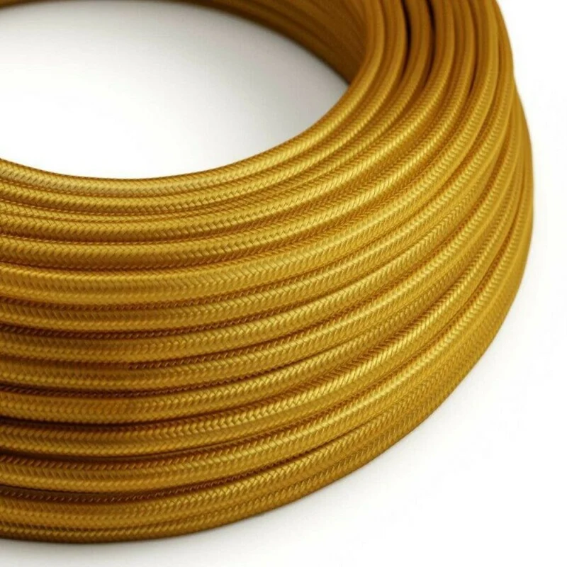 1m,5m,10m Rundes 2-Adriges Geflochtenes Farbiges Kabel ~1438