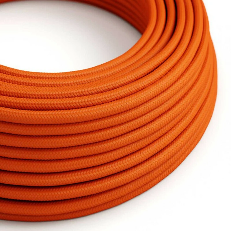 1m,5m,10m Rundes 2-Adriges Geflochtenes Farbiges Kabel ~1438
