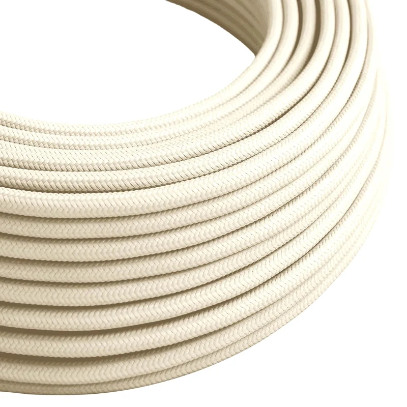 1m,5m,10m Rundes 2-Adriges Geflochtenes Farbiges Kabel ~1438