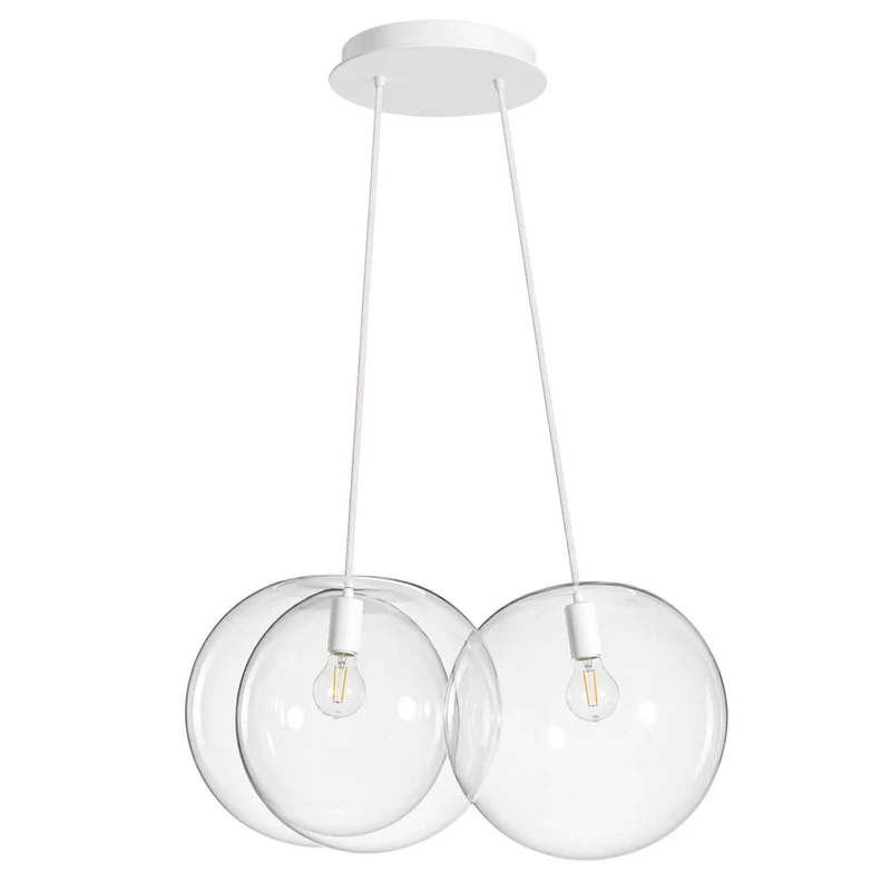 s.luce Orb Cluster Glas-Hängelampe 3-flammig 3x20cm