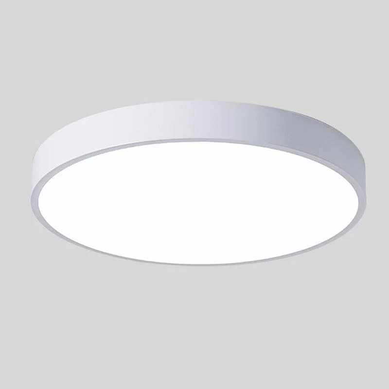 Plafondlamp Hout Rond Minimalistisch Design Scandinavisch Macaron Stijl Woonkamer Slaapkamer LED Verlichting | Sansoti