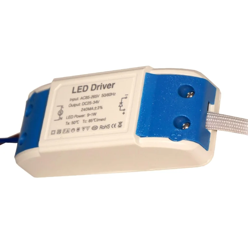All Seasons Life 9W LED Driver Kompakter Konstantstrom-Trafo 240mA ~1107