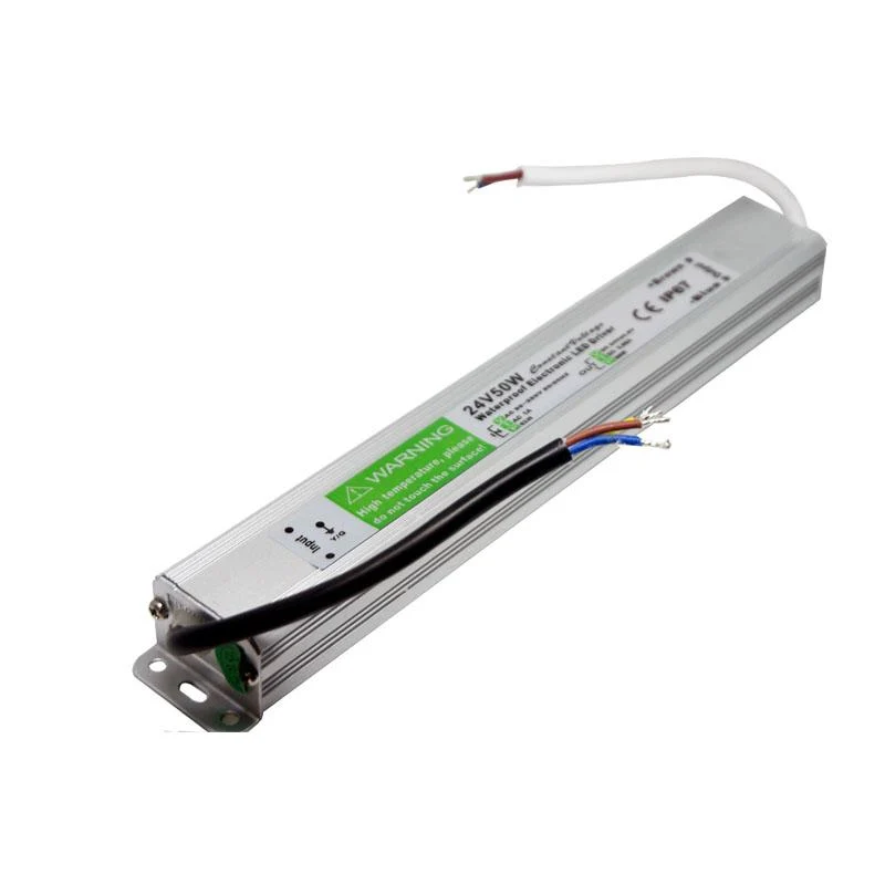 50W LED-Trafo 24V Netzteil Wasserdichter für LED-Streifen~1101