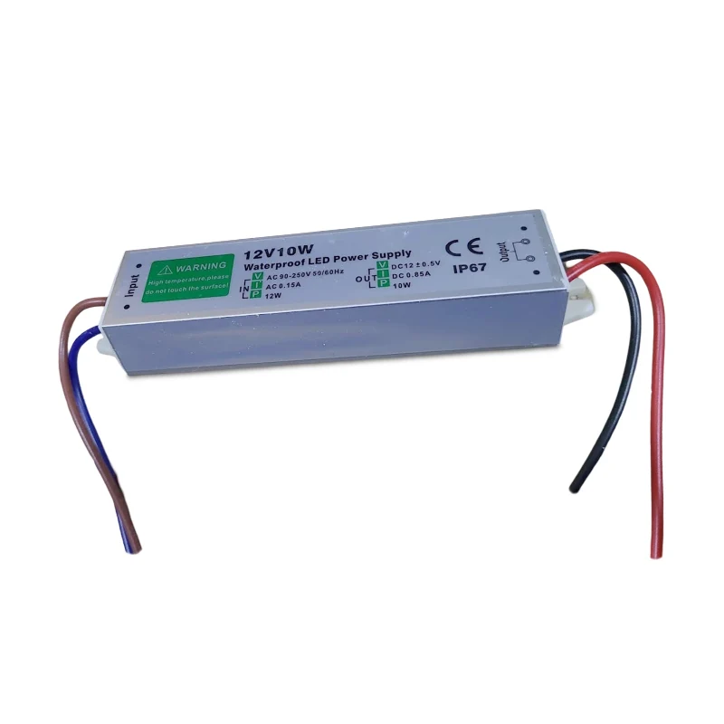 All Seasons Life Wasserdichter LED Trafo 12V 10W IP67 Netzteil ~1099