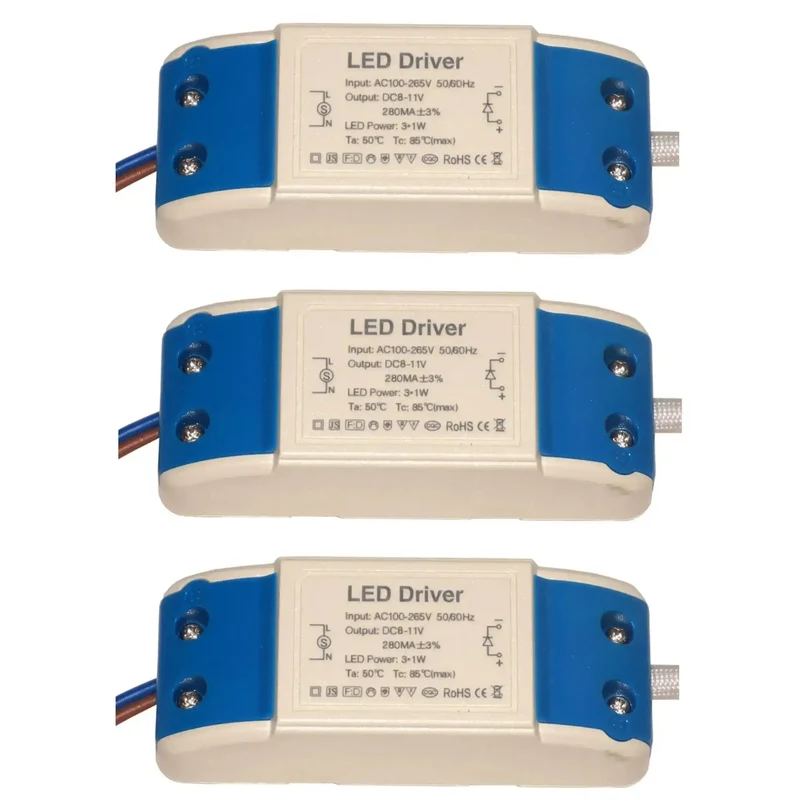 3W LED Treiber Konstantstrom 280mA DC 8-11V Kompakter ~1420