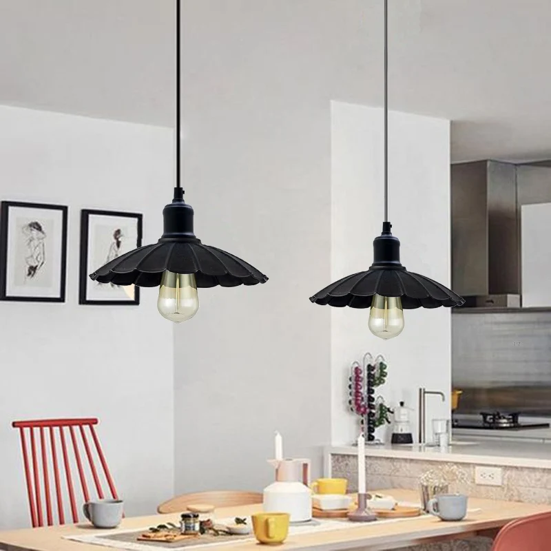 Retro Höhenverstellbar Pendelleuchte E27 Küchenlampe ~1507