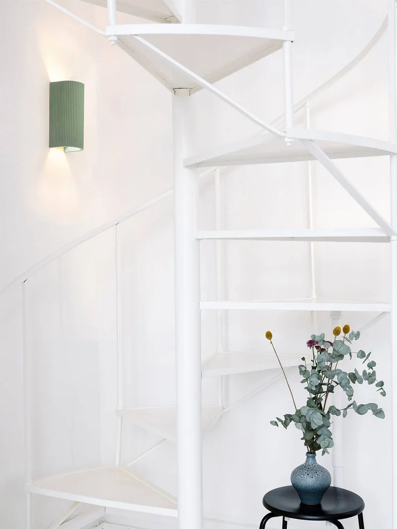 Gantlights S3 Wandlampe kanneliert Up & Down
