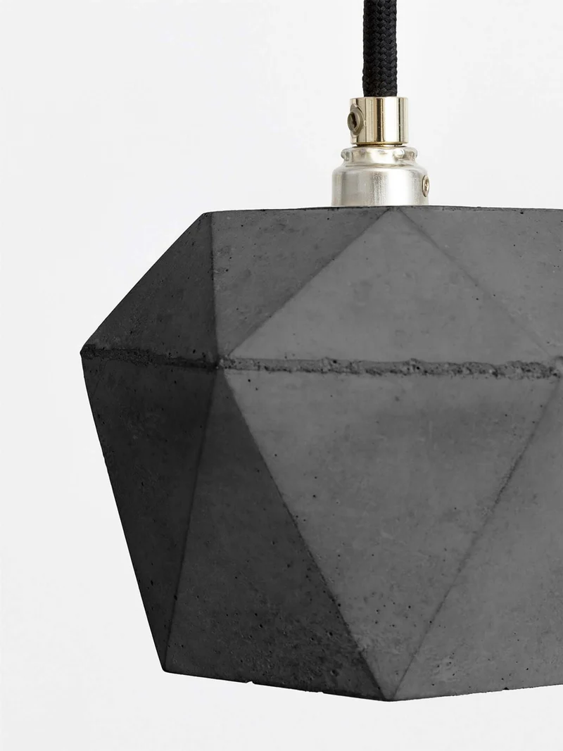 Gantlights T2-Up Tischlampe Beton
