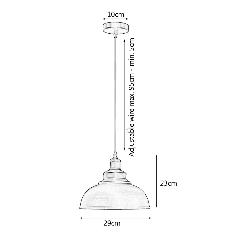 LED Deckenleuchte Hängelampe Metall Pendelleuchte~1311