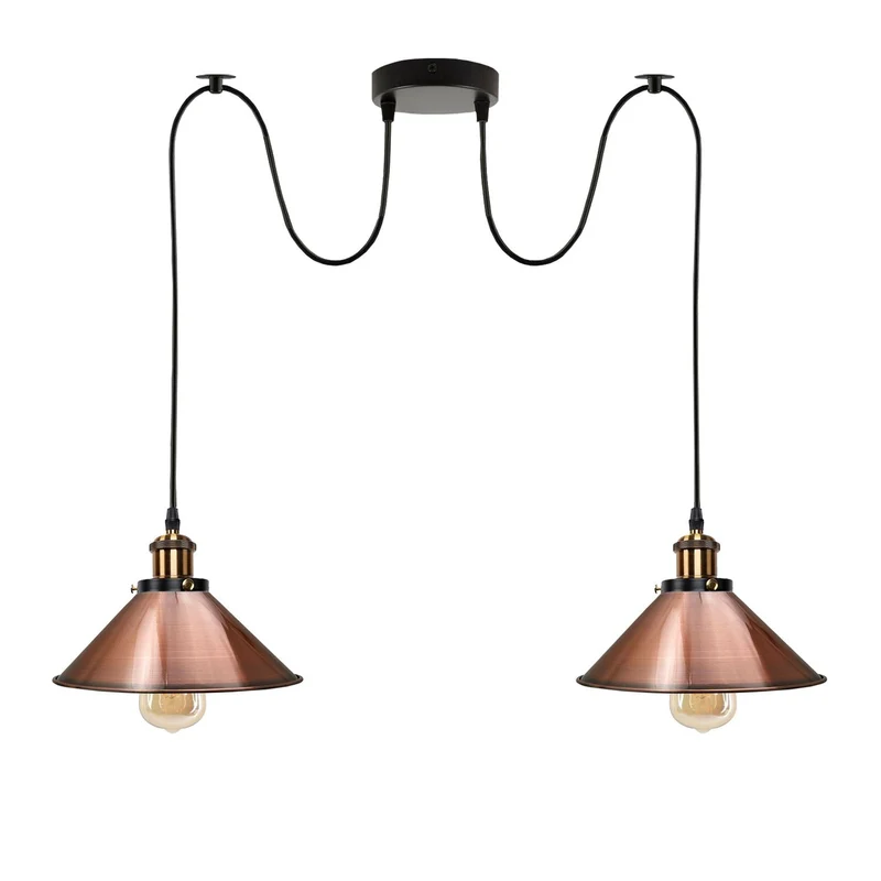 Spider Pendelleuchte Industrielle Multiarm Deckenlampe| Ø 22CM ~1801