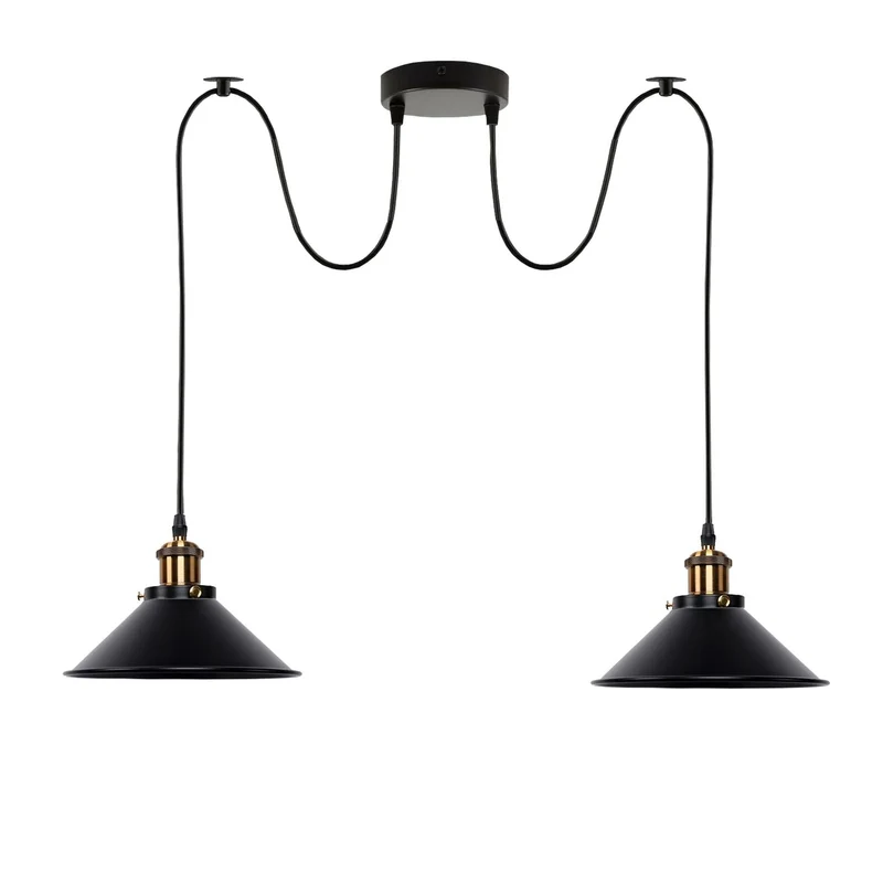 Spider Pendelleuchte Industrielle Multiarm Deckenlampe| Ø 22CM ~1801