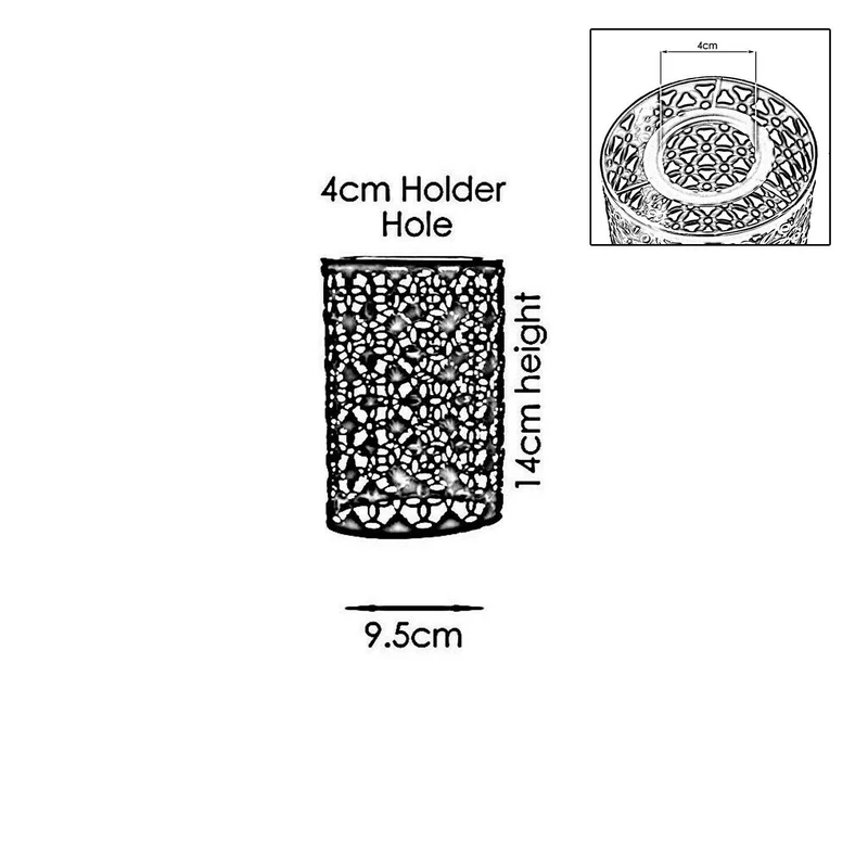 Retro Lampenschirm in Modernem Metallstil – Zeitlose Eleganz für Ihr Zuhause~1413