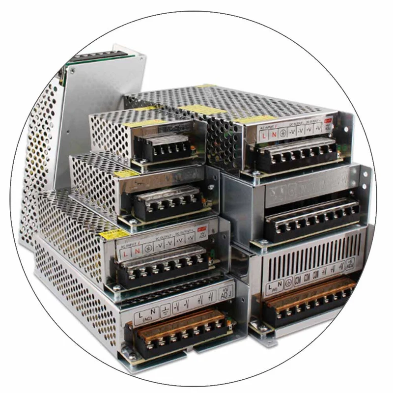 Schaltnetzteil 5V 10–300W LED Trafo IP20 Treiber ~1866
