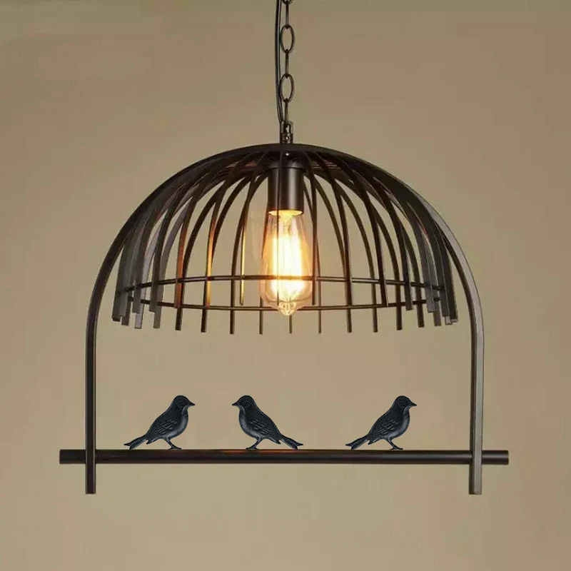 Moderne Decke Anhänger Kronleuchter Leuchten Lichter Anhänger Stil Vogelkäfig~1338