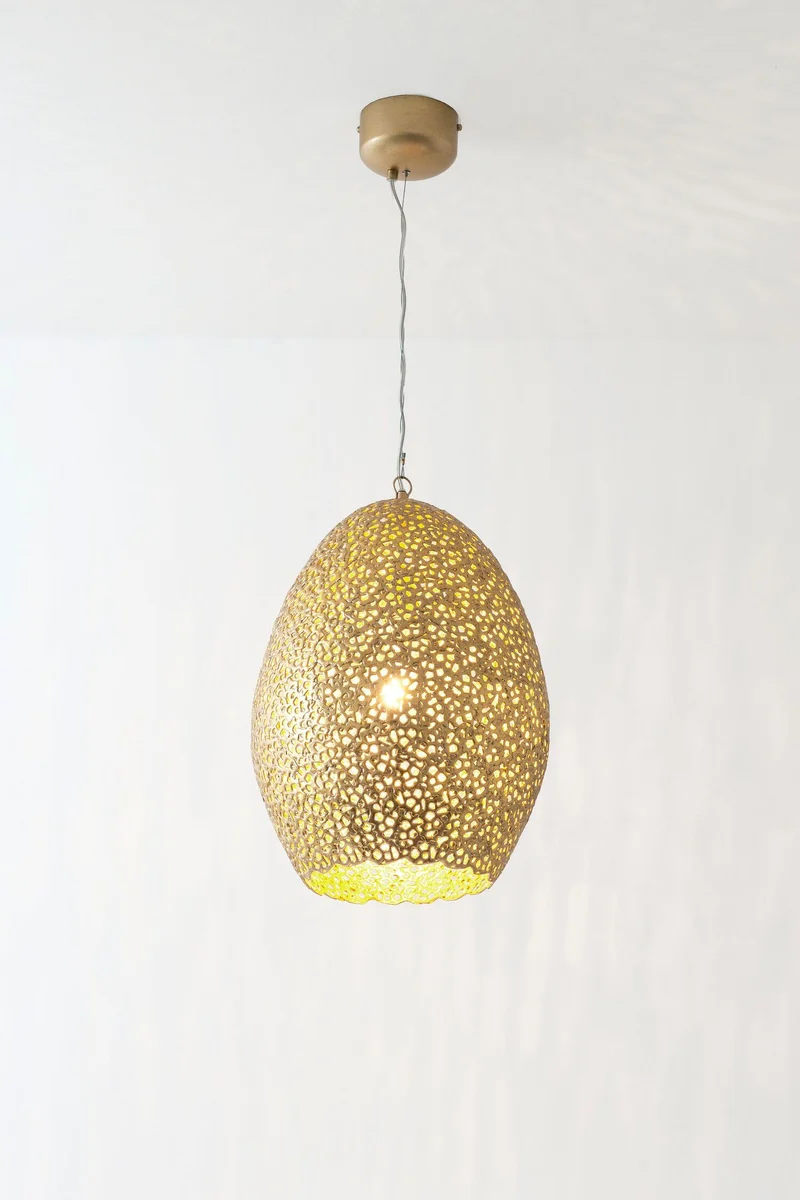 Hängelampe Cavalliere Grande mit Schirm Rund Ø 34cm