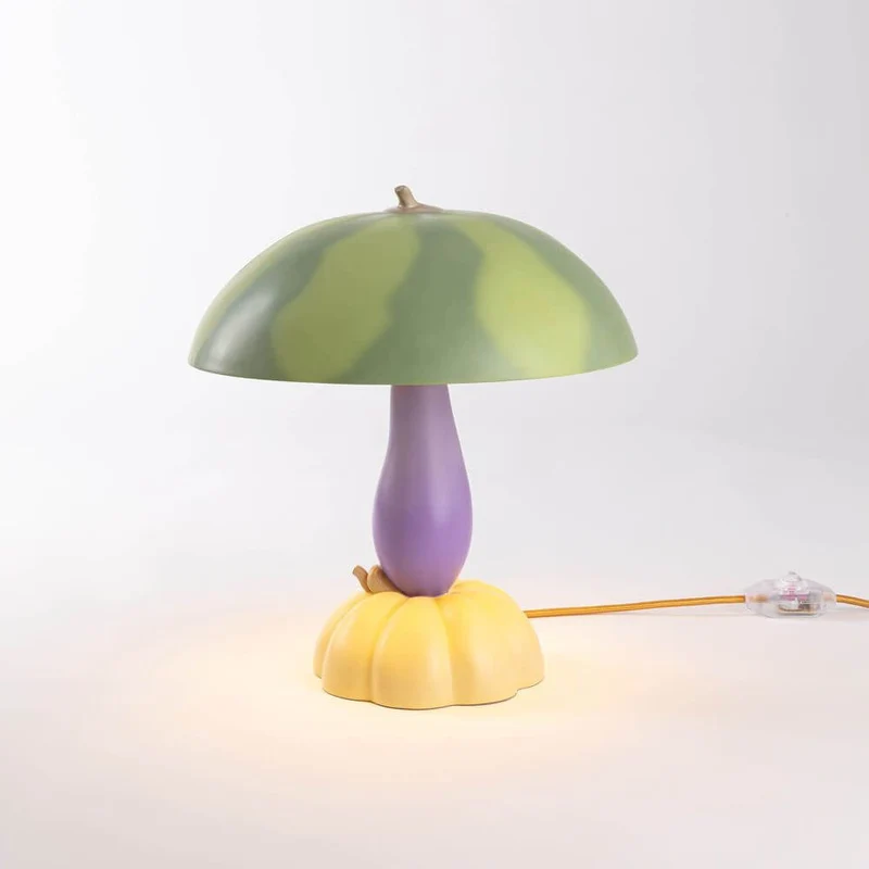 Seletti Vitamin Wassermelone Tischlampe LED dimmbar