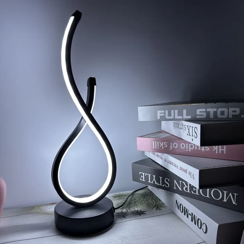 Dimbare LED Tafellamp met 3 Lichtkleuren – Draadloze Oplaadbare Stemmingslamp voor Slaapkamer & Woonkamer | Sansoti