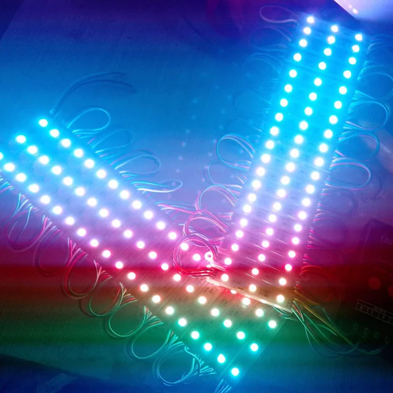 RGB-LED-Streifen SMD LED-Injektionsmodul DC12V 10 pcs ~1754