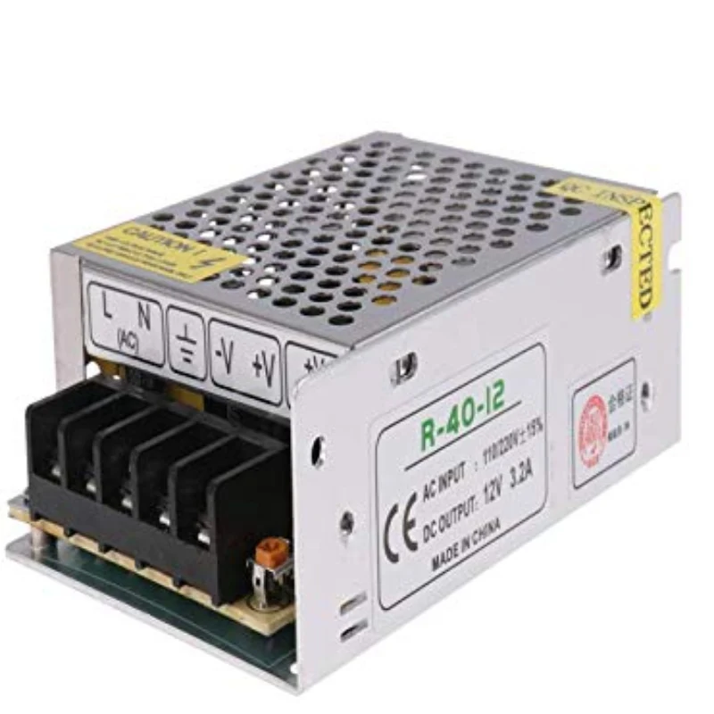 LED Netzteil 12V 40W 3.2A Aluminium Transformator IP20 ~1088