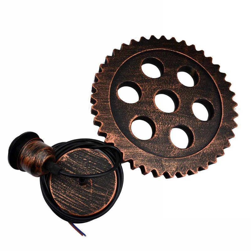 Zahnrad Retro Industrial Vintage Deckenleuchte Lampenschirm ~3851