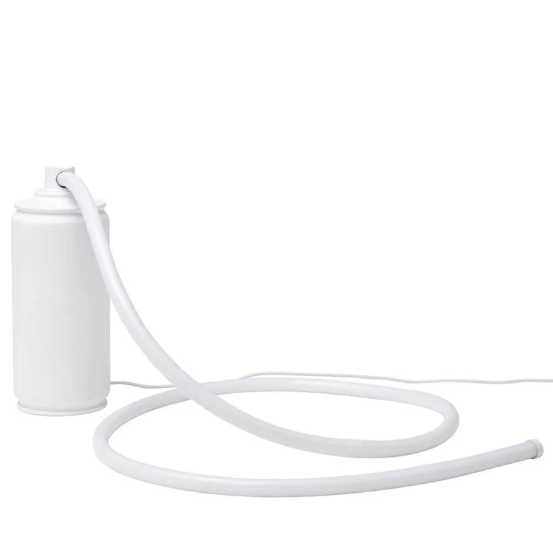 Seletti Daily Glow Spray LED-Tischleuchte Weiß