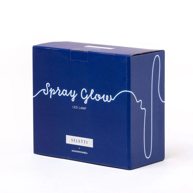 Seletti Daily Glow Spray LED-Tischleuchte Weiß