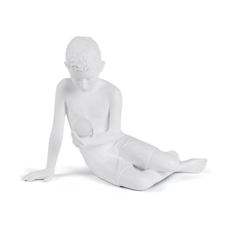 Seletti Innerflow Mini LED-Dekoleuchte Junge Harz