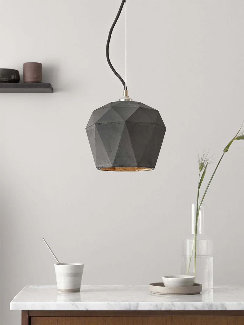 Gantlights T3 Hängelampe aus Beton