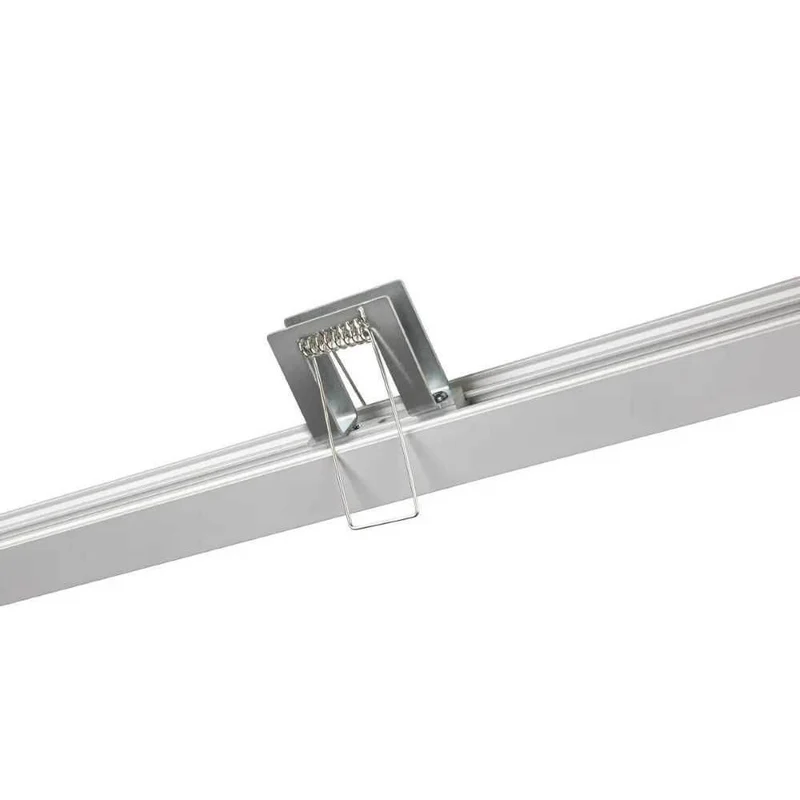 Grazia 20 Montagefeder Chrom, Aluminium 2 Stück