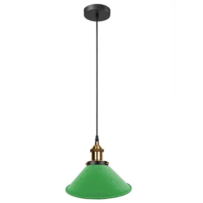 Industrial Loft Pendelleuchte 22cm Metall Design bunte ~1554