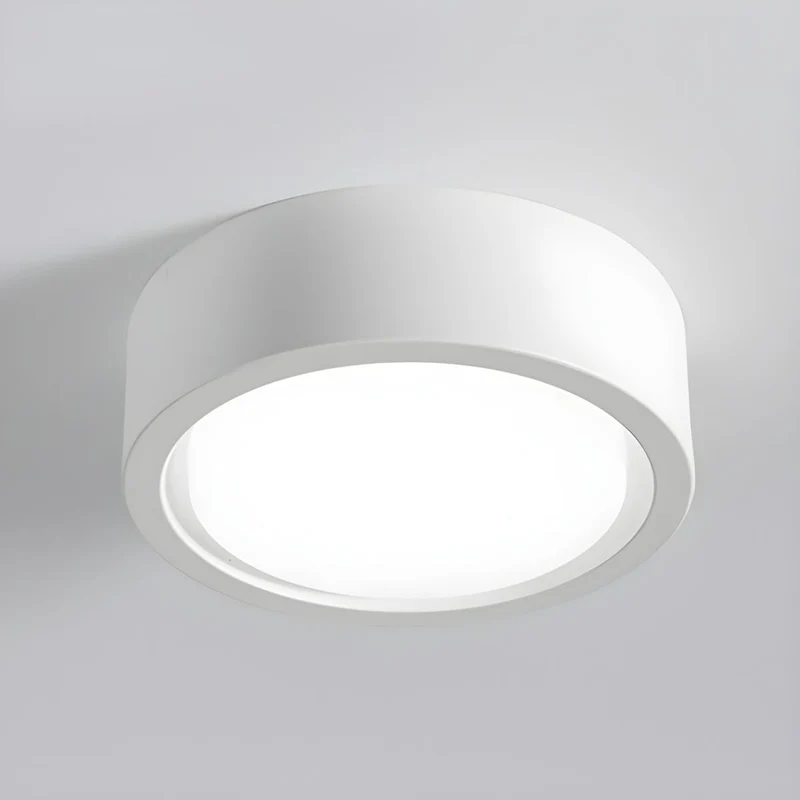 Ronde Plafondlamp Opbouw LED Verstelbaar Lichtkleur Zwart Wit 10-18 cm Woonkamer Hal Gang Keuken Slaapkamer | Sansoti