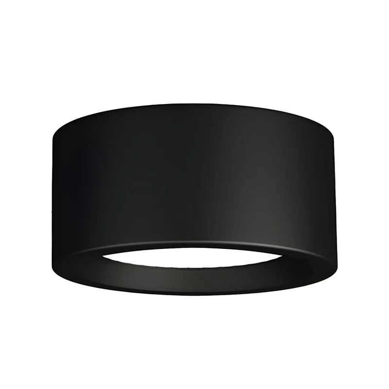 Ronde Plafondlamp Opbouw LED Verstelbaar Lichtkleur Zwart Wit 10-18 cm Woonkamer Hal Gang Keuken Slaapkamer | Sansoti