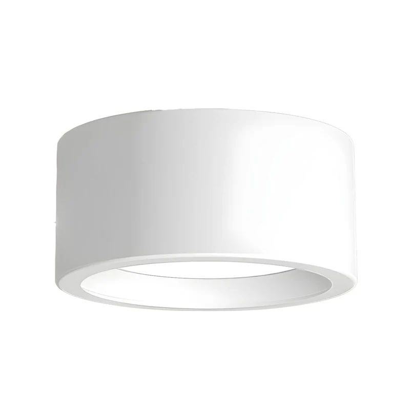 Ronde Plafondlamp Opbouw LED Verstelbaar Lichtkleur Zwart Wit 10-18 cm Woonkamer Hal Gang Keuken Slaapkamer | Sansoti