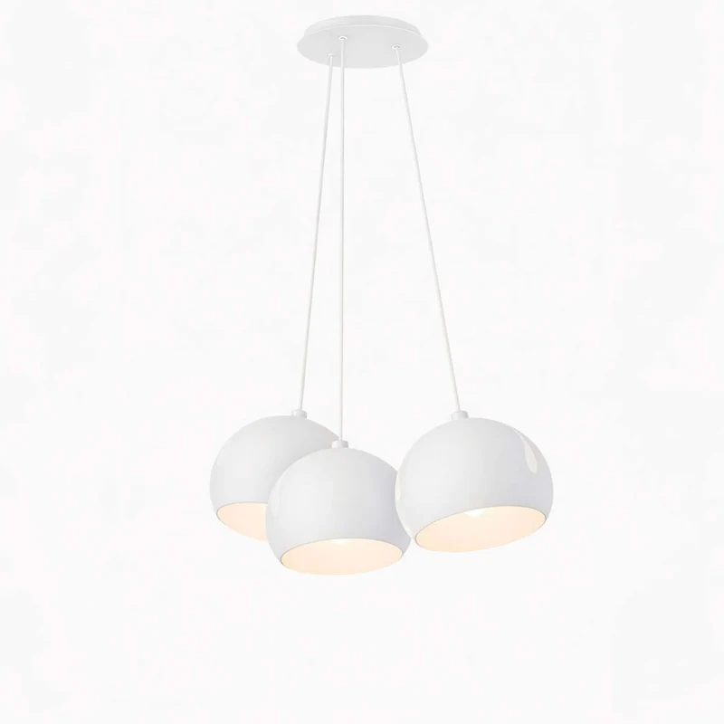 s.luce Ball Cluster Mehrfach-Pendelleuchte 3-flammig 3x20cm
