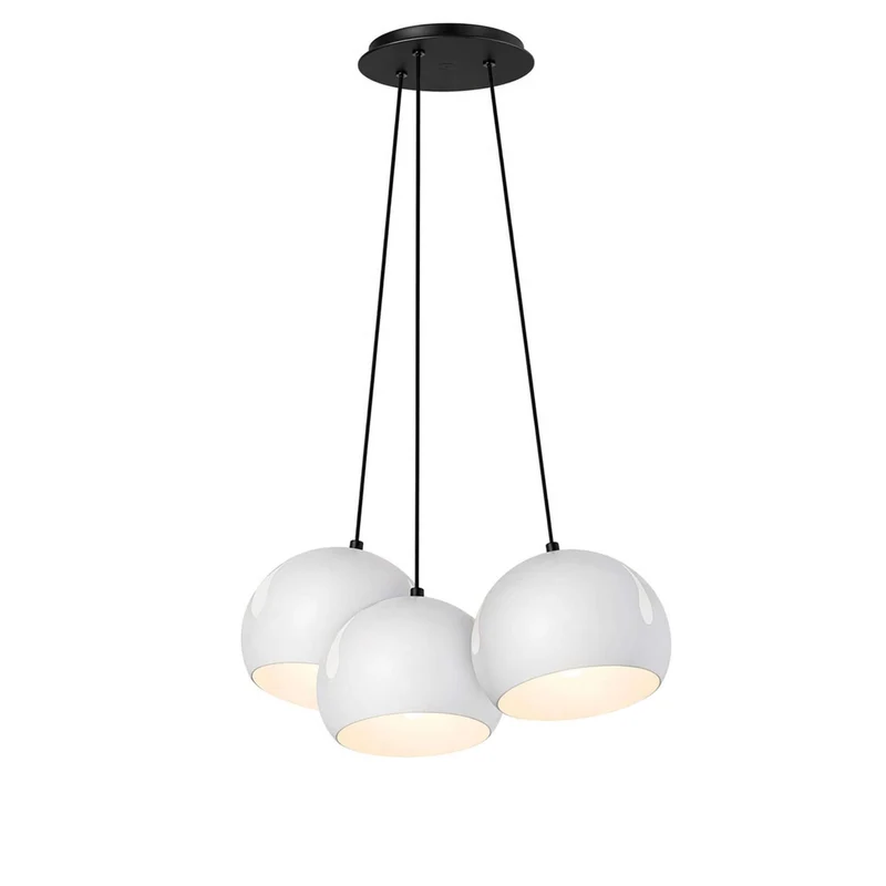 s.luce Ball Cluster Mehrfach-Pendelleuchte 3-flammig 3x20cm
