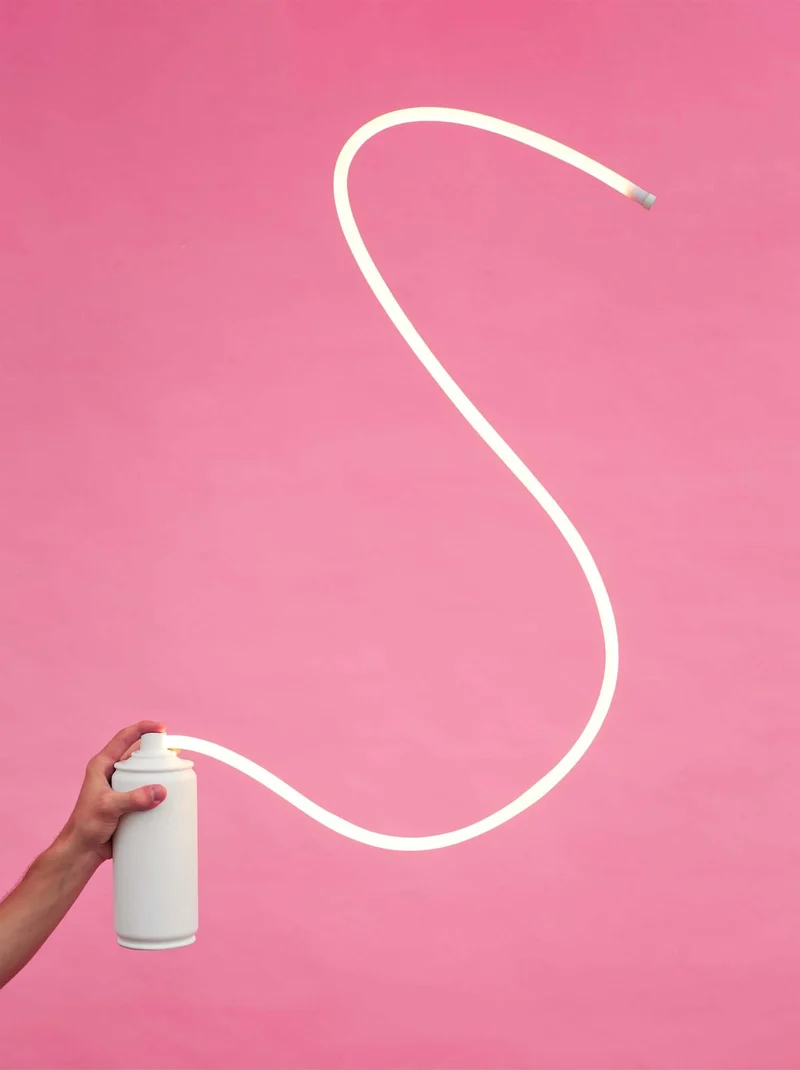 Seletti Daily Glow Soap LED-Tischleuchte Warmweiß