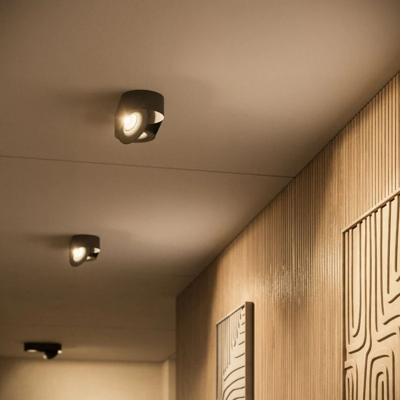 s.luce Santa Duo LED-Deckenleuchte schwenkbar 2-flammig
