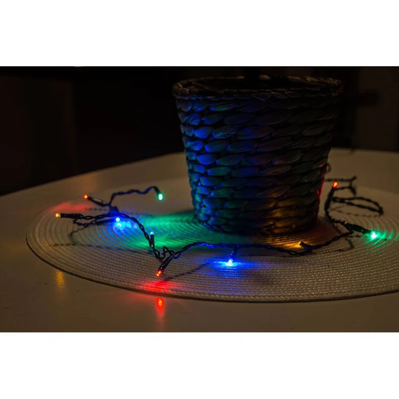 4m Micro LED Lichterkette 20 bunte Dioden