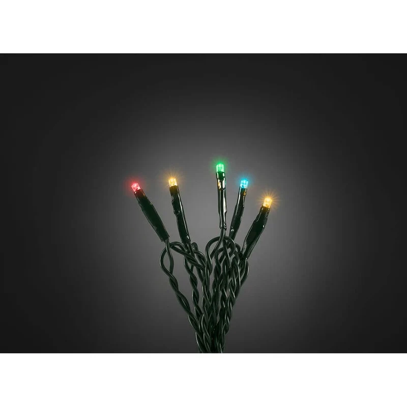5m Micro LED Lichterkette 10 bunte Dioden