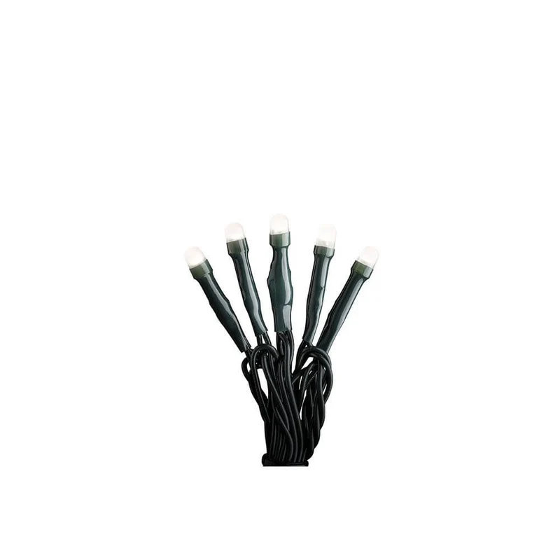 22m Micro LED Lichterkette gefrostet 20 Warmweiße Dioden