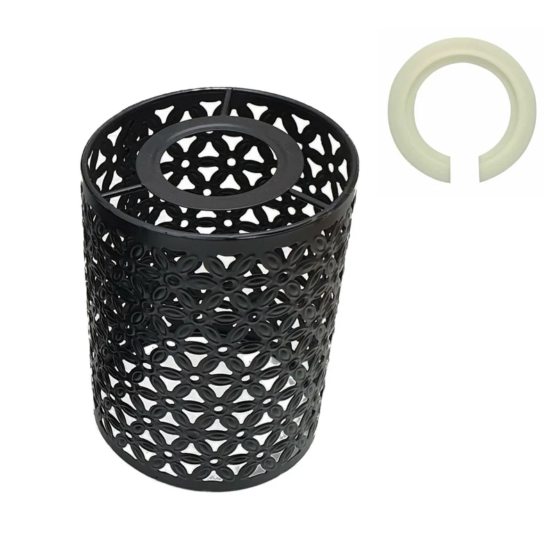 Lampenschirmkäfig Retro Schwarz Moderne Industrielle Deckenleuchte Pendelleuchte~1382