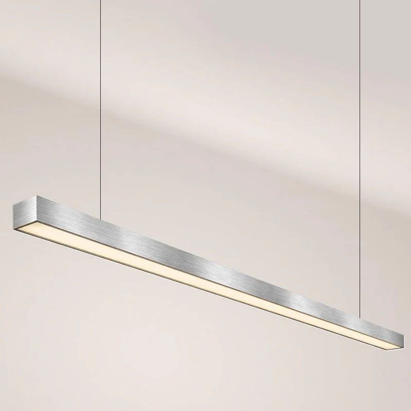 s.luce Oris LED-Linienlampe Büro-Pendelleuchte XL nach Maß 2700K