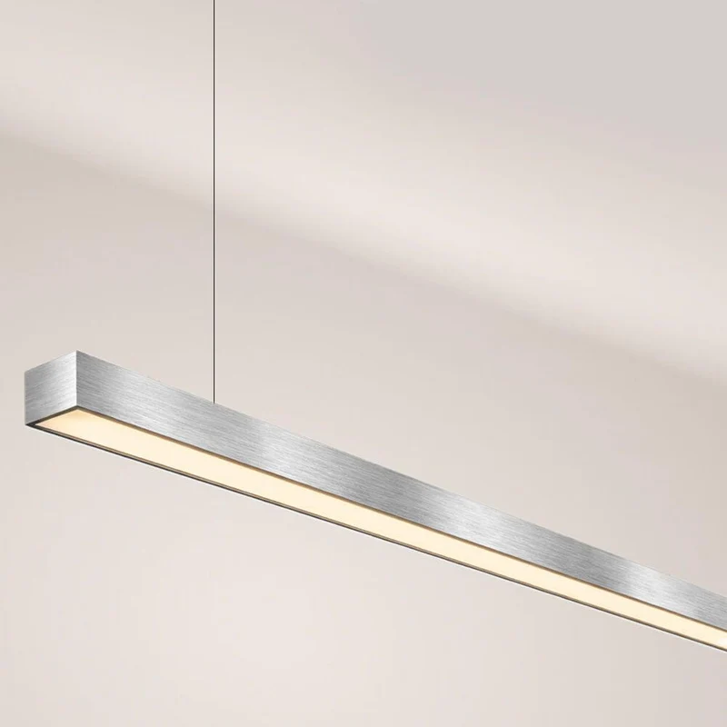 s.luce Oris LED-Linienlampe Büro-Pendelleuchte XL nach Maß 2700K