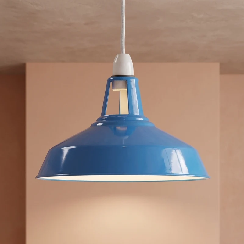 Vintage Harbour Lampenschirm – Easy Fit Industrie Lampenschirm | Ø30cm | E27 , B22 ~ 1726